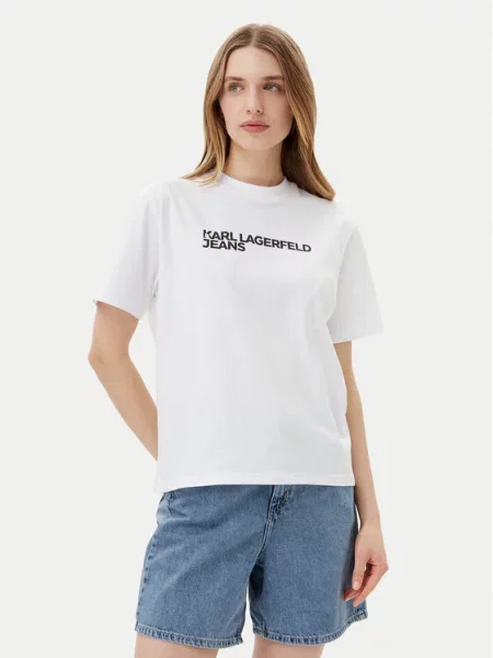 Karl Lagerfeld Jeans Футболка білий