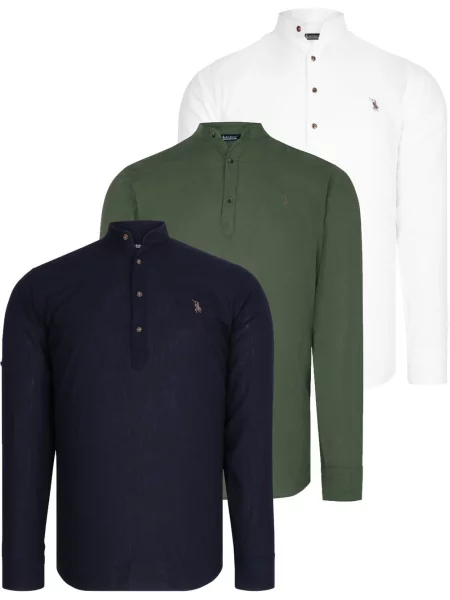 Z ovratnikom srajca Dewberry bela