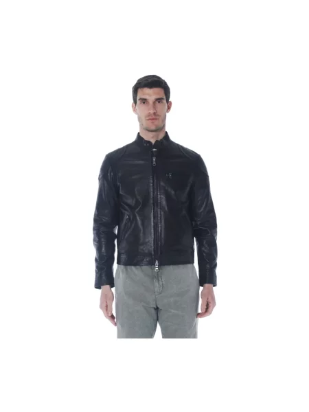 Kurtka skórzana The Jack Leathers czarna