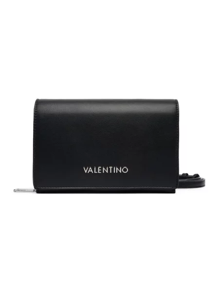 Torebka crossbody Valentino Bags z logo czarna