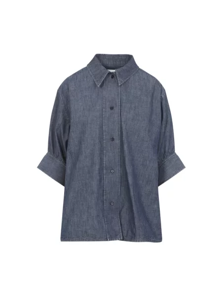 Bluzka Jil Sander niebieska