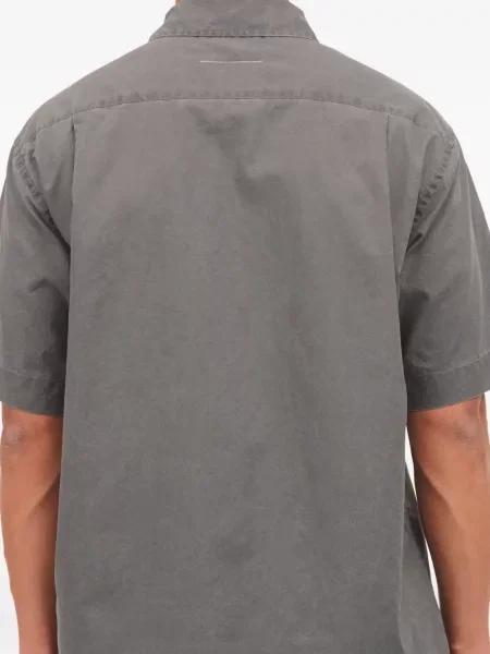 Cămașă Mm6 Maison Margiela scurtă gri