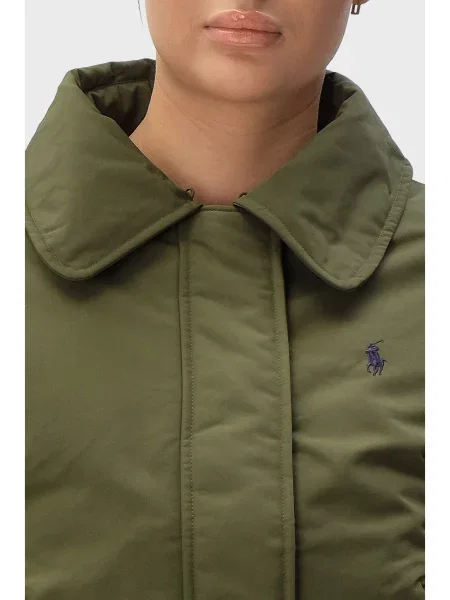 Пуховик Polo Ralph Lauren зеленый