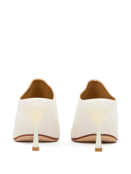 Papuci tip mules Mm6 Maison Margiela alb