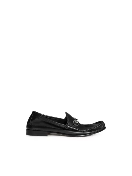 Półbuty Gucci skórzane czarne