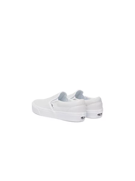 Tenis superge Vans Classic Slip-On bela