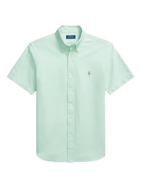 Boxeri Polo Ralph Lauren plisat cu broderie din piele gri