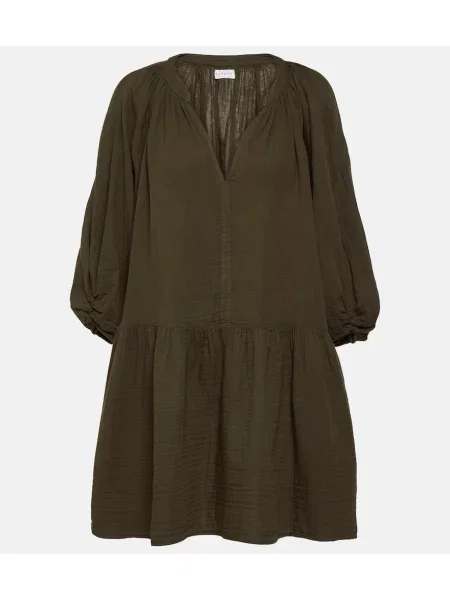 Zamatové šaty Velvet zelená