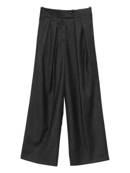 Pantaloni Nine In The Morning plisate gri