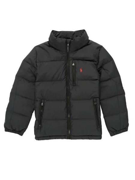 Geacă cu puf copii Polo Ralph Lauren negru