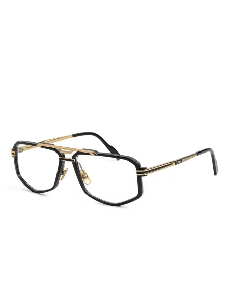 Ochelari de soare Cazal cu imprimeu geometric negru