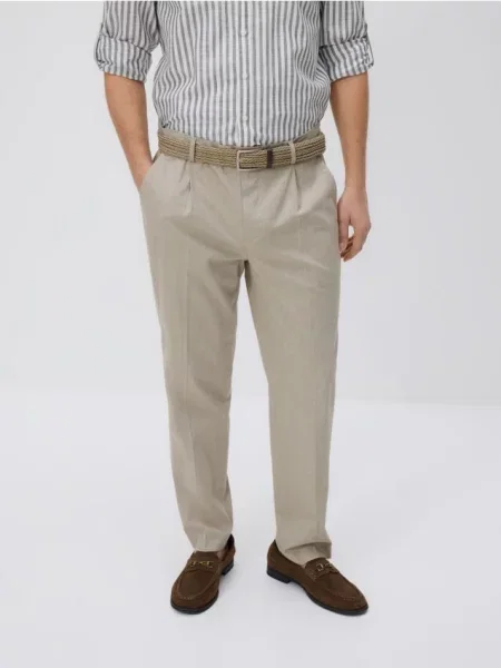 Брюки Reserved бежевые