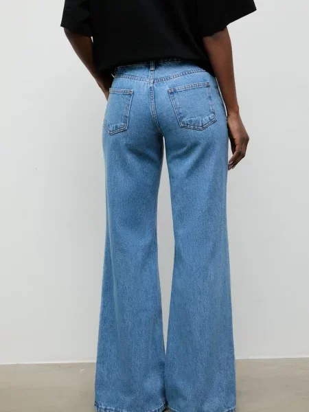 Answear.LAB bootcut farmer női kék
