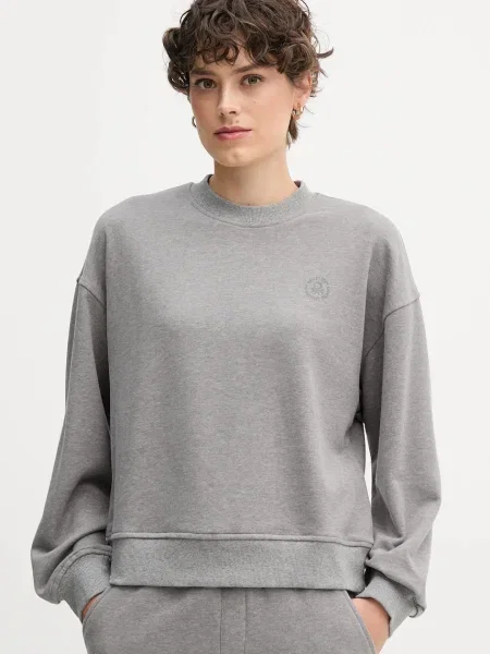 Суитчър United Colors Of Benetton с принт сиво