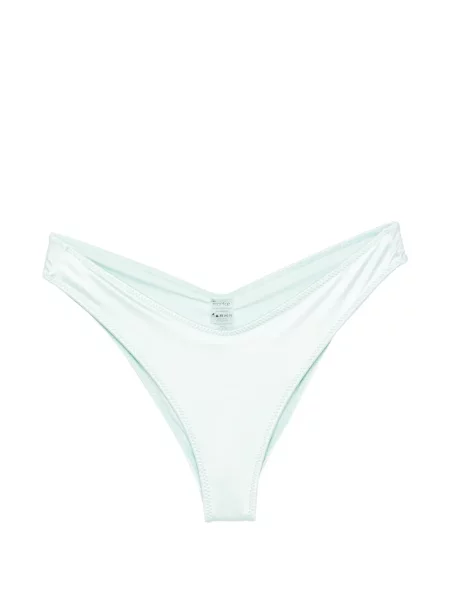 Bikini Montce z falbankami niebieskie