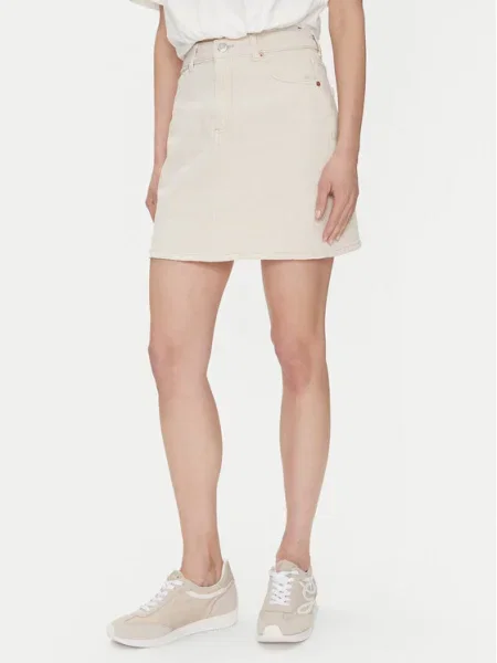 Vero Moda Fustă de blugi Tessa Écru