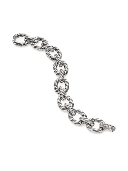 Brăţară David Yurman argintiu