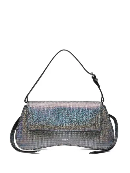 Mała mały torebka Abra w serca srebrna