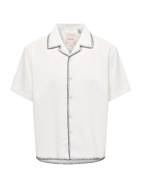 Only & Sons Cămașă ONSDUKE' alb