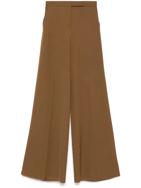 Spodnie Max Mara brązowe