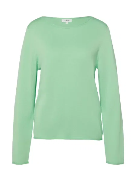 S.Oliver Pulover svetlo zelena