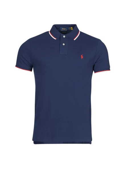 Polo majica Polo Ralph Lauren s kratkimi rokavi modra