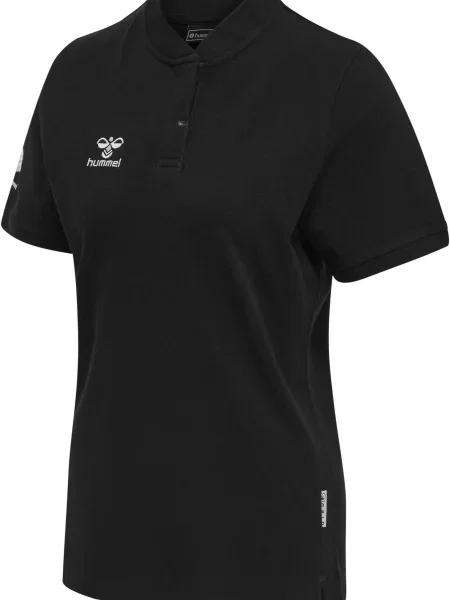 Koszulka polo Hummel Move Grid czarna