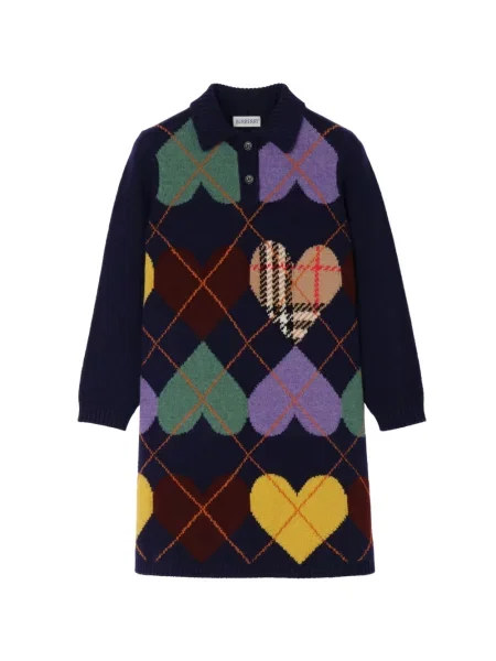 Mini suknelė Burberry mėlyna
