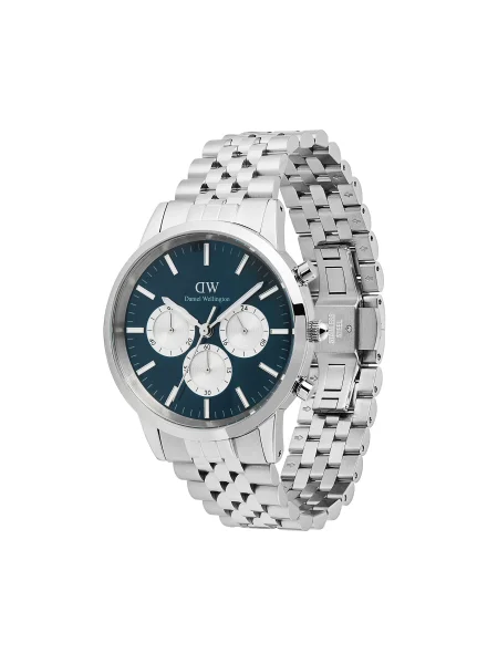 Hodinky Daniel Wellington Iconic Chronograph strieborná