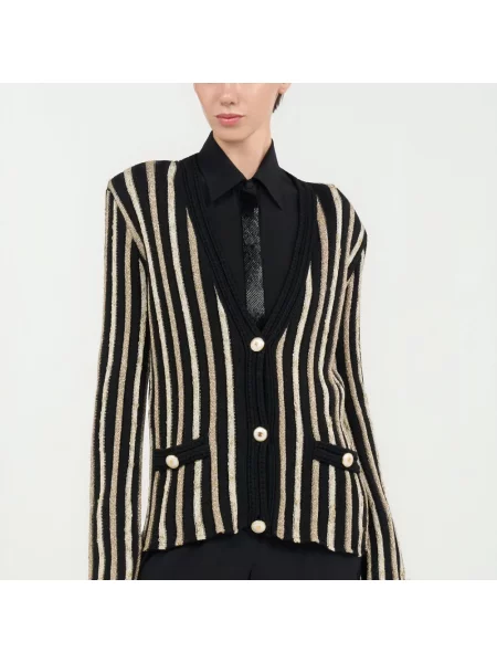 Kardigan Roberto Cavalli czarny
