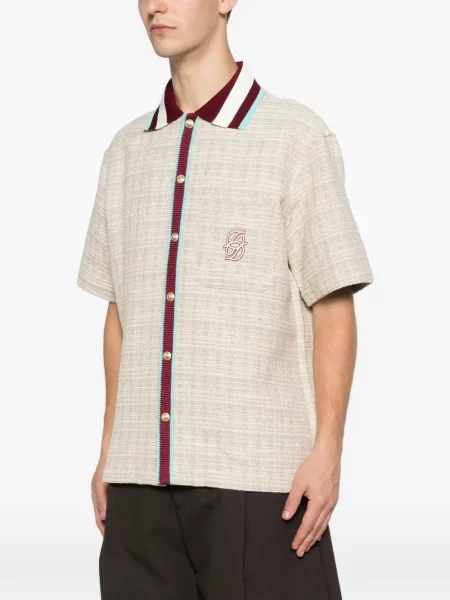 Tvídová košile Drôle De Monsieur