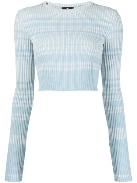 Cropp pulover Elisabetta Franchi albastru