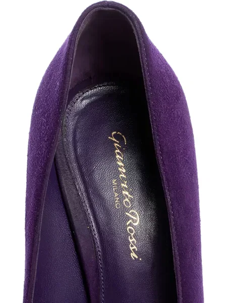 Pantofi cu toc Gianvito Rossi cu platformă violet