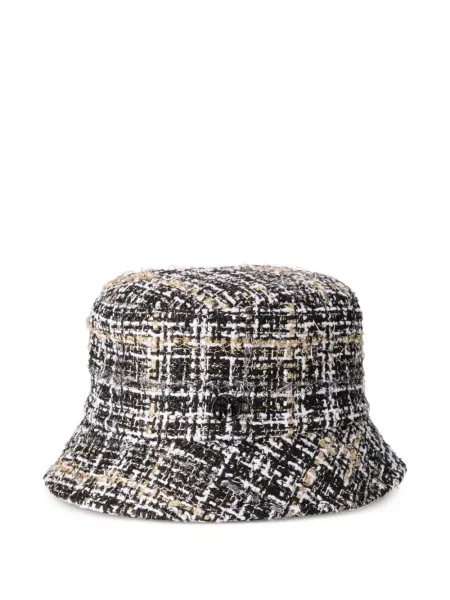 Pălărie Maison Michel din tweed negru