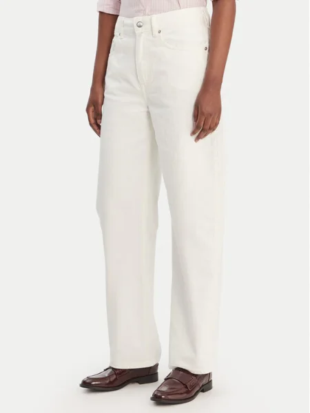 Tommy Hilfiger Blugi Écru Barrel Fit