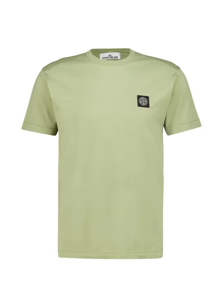 Tricou Stone Island cu strasuri verde