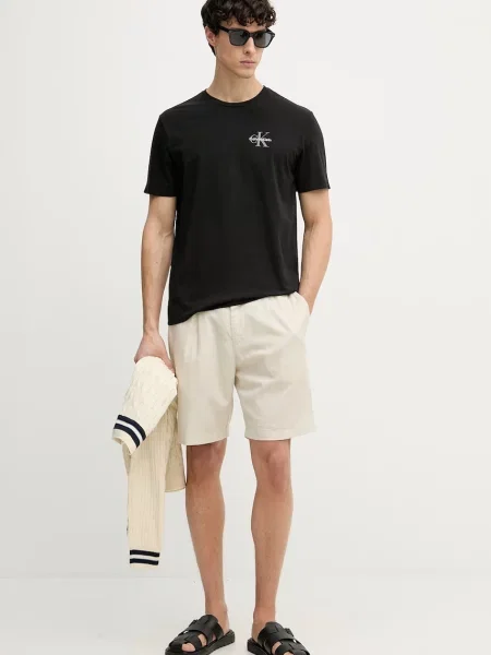 Calvin Klein Jeans tričko pánske čierna