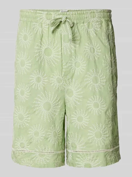 Bermudy o kroju regular fit z wyhaftowanym motywem Scotch & Soda