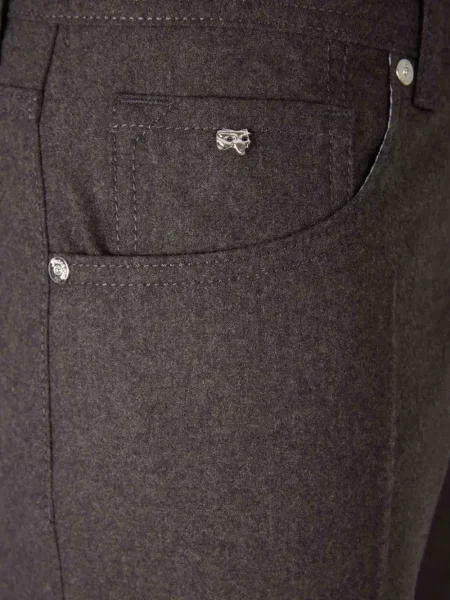 Džíny Marco Pescarolo s 5 kapsami šedé