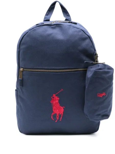 Поло тениска Polo Ralph Lauren синьо