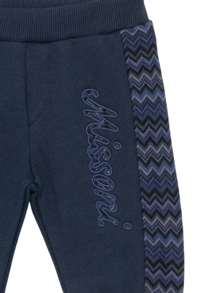 Spodnie dziecięce Missoni niebieskie