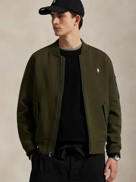 Polo Ralph Lauren hanorac cu pentru bărbați cu verde