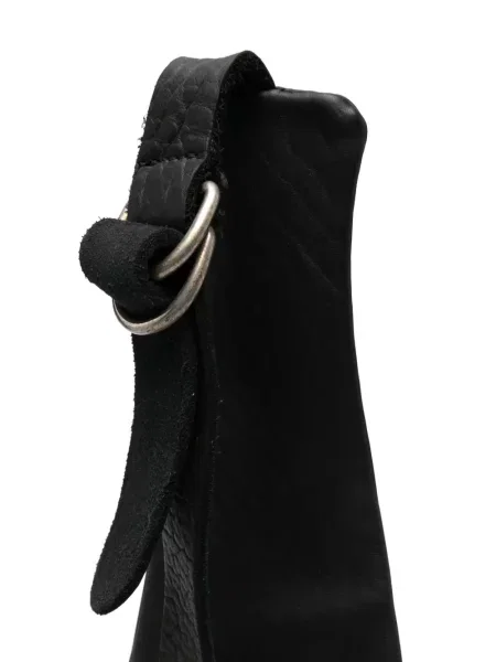 Geanta crossbody Guidi din piele negru