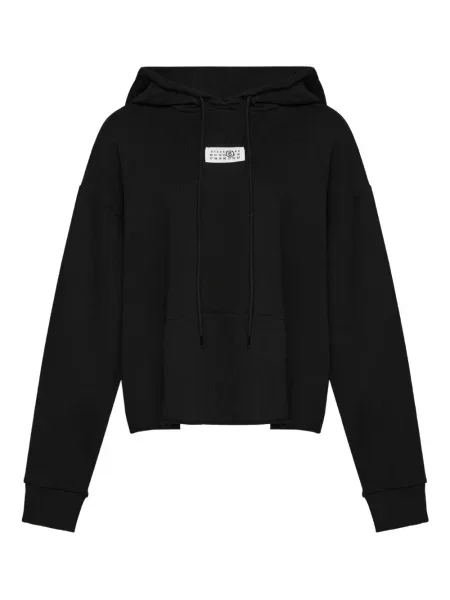 Hanorac cu glugă Mm6 Maison Margiela negru