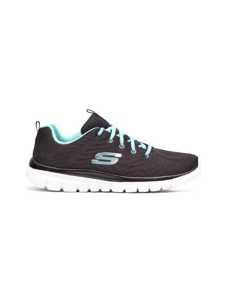 Skechers Cipő Get Connected fekete