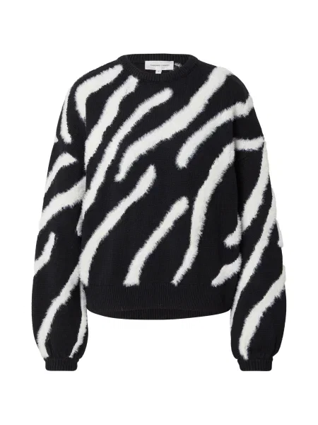 Fabienne Chapot Pulover črna bela
