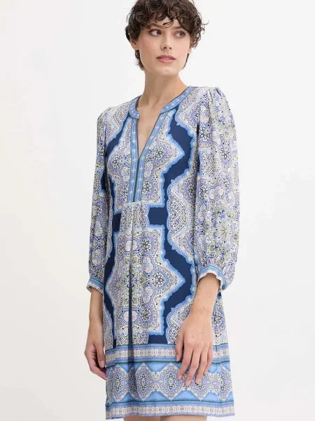 Hale BOB rochie bleumarin mini evazați