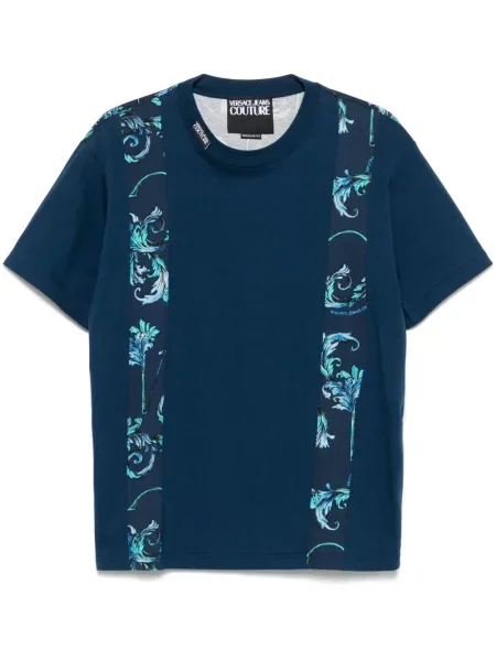 Tricou Versace Jeans Couture albastru