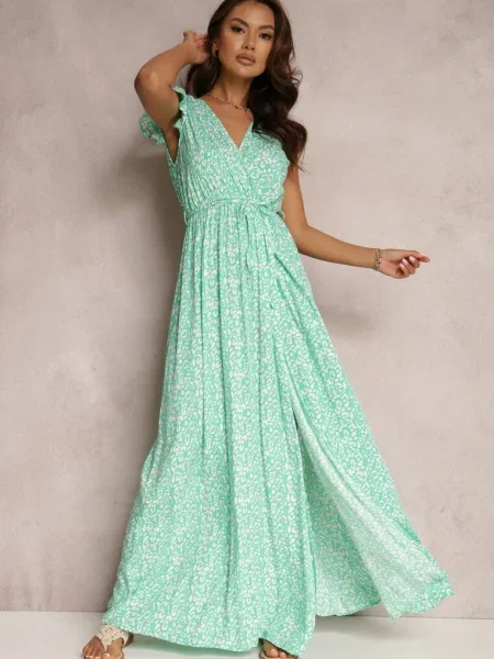 Rochie din Appamene verde