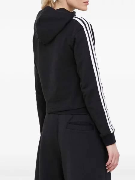 Hálós tornaterem póló Adidas nyakkendővel fekete